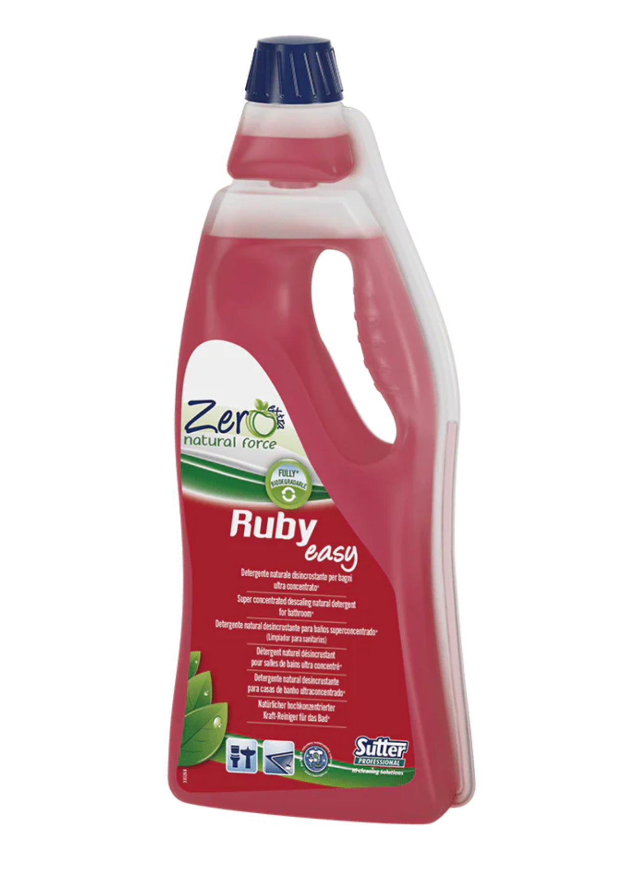 RUBY EASY Super concentrated descaling detergent for daily use - Sutter Professional