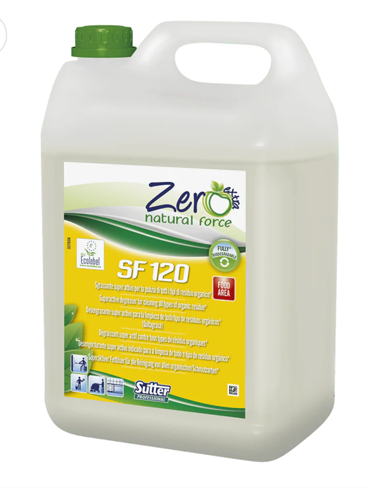 S.F. 120 degreasing detergent for deep cleaning - Sutter Professional